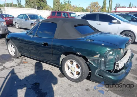 1999 Mazda Mx-5 Miata Leather Pkg/Popular Equipment Pkg/Sports Pkg/Touring Pkg z USA, uszkodzony, nr VIN JM1NB3538X0103052